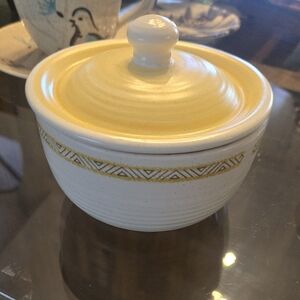 Vintage Franciscan Haciendo Gold Sugar Bowl